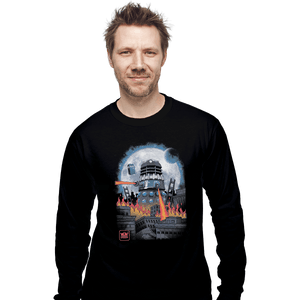 Shirts Long Sleeve Shirts, Unisex / Small / Black Kaiju Dalek