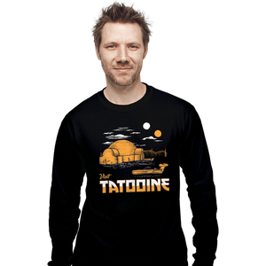 Shirts Long Sleeve Shirts, Unisex / Small / Black Vintage Visit Tatooine