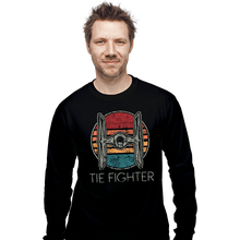 Load image into Gallery viewer, Shirts Long Sleeve Shirts, Unisex / Small / Black Vintage Dark Fighters
