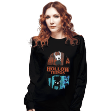 Load image into Gallery viewer, Shirts Long Sleeve Shirts, Unisex / Small / Black Hollow Things
