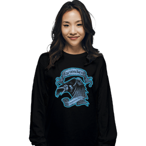 Shirts Long Sleeve Shirts, Unisex / Small / Black Ravenclaw