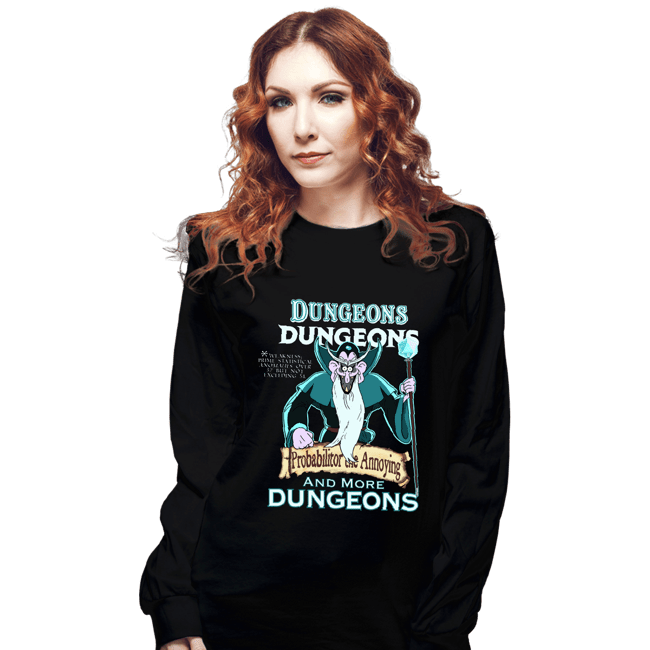 Daily_Deal_Shirts Long Sleeve Shirts, Unisex / Small / Black Triple D’s Probabilitor