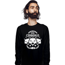Load image into Gallery viewer, Shirts Long Sleeve Shirts, Unisex / Small / Black Three-headed Dog
