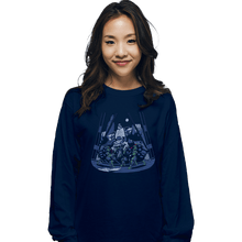 Load image into Gallery viewer, Secret_Shirts Long Sleeve Shirts, Unisex / Small / Navy Big Apple Three AM
