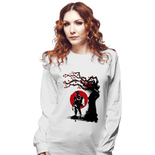 Load image into Gallery viewer, Shirts Long Sleeve Shirts, Unisex / Small / White Fighter Under The Sun
