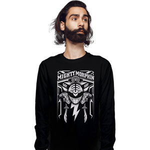 Shirts Long Sleeve Shirts, Unisex / Small / Black The White Ranger