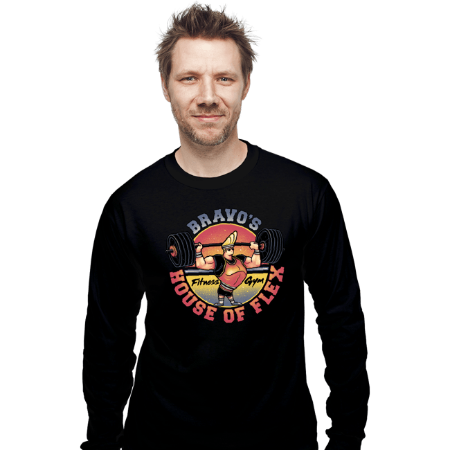 Daily_Deal_Shirts Long Sleeve Shirts, Unisex / Small / Black Bravo's House Of Flex