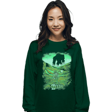 Load image into Gallery viewer, Shirts Long Sleeve Shirts, Unisex / Small / Forest Shadow Of Zelda
