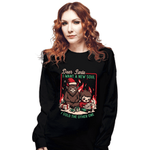 Load image into Gallery viewer, Secret_Shirts Long Sleeve Shirts, Unisex / Small / Black The Christmas Pact
