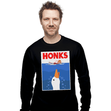Load image into Gallery viewer, Shirts Long Sleeve Shirts, Unisex / Small / Black HONKS
