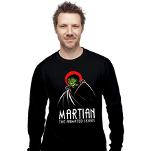 Load image into Gallery viewer, Secret_Shirts Long Sleeve Shirts, Unisex / Small / Black Martian
