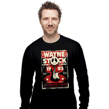 Load image into Gallery viewer, Secret_Shirts Long Sleeve Shirts, Unisex / Small / Black Wayne Stock

