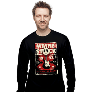 Secret_Shirts Long Sleeve Shirts, Unisex / Small / Black Wayne Stock