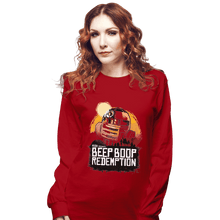 Load image into Gallery viewer, Shirts Long Sleeve Shirts, Unisex / Small / Red R2&#39;s Redemption
