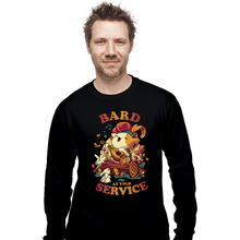 Load image into Gallery viewer, Daily_Deal_Shirts Long Sleeve Shirts, Unisex / Small / Black Bard&#39;s Call

