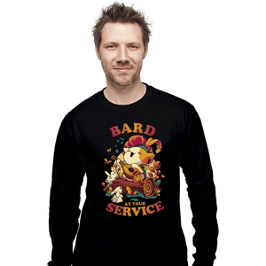 Daily_Deal_Shirts Long Sleeve Shirts, Unisex / Small / Black Bard's Call