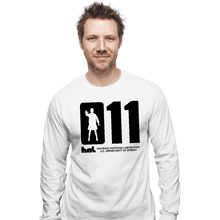 Load image into Gallery viewer, Shirts Long Sleeve Shirts, Unisex / Small / White 011
