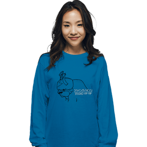 Shirts Long Sleeve Shirts, Unisex / Small / Sapphire Studio Yip Yip