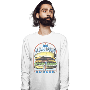 Shirts Long Sleeve Shirts, Unisex / Small / White Big Kahuna Burger