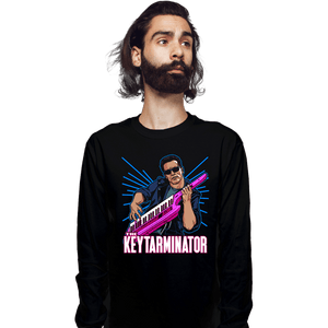 Secret_Shirts Long Sleeve Shirts, Unisex / Small / Black Keytarminator