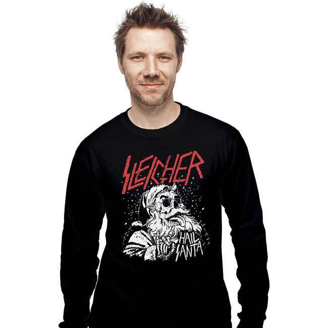 Secret_Shirts Long Sleeve Shirts, Unisex / Small / Black The Sleigher