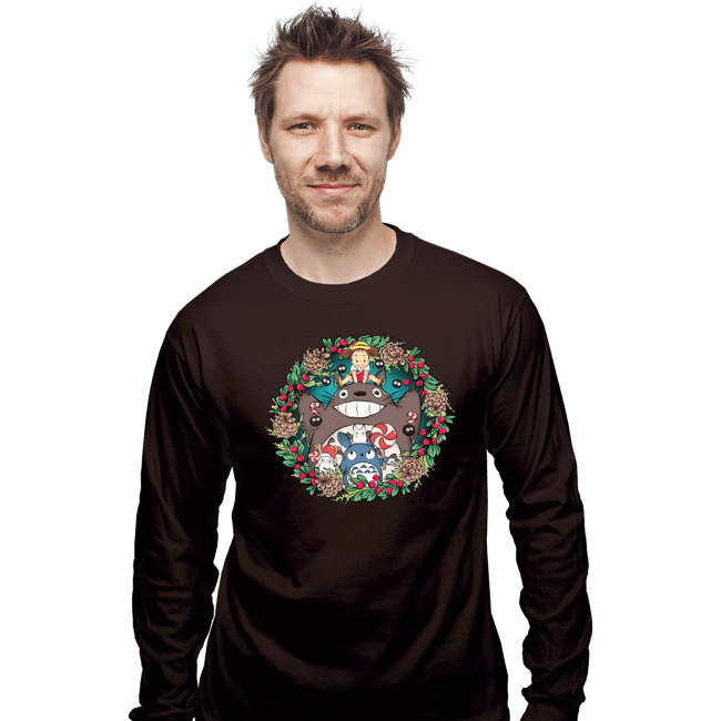 Daily_Deal_Shirts Long Sleeve Shirts, Unisex / Small / Dark Chocolate Wondeful Time Of The Year