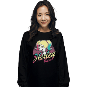 Shirts Long Sleeve Shirts, Unisex / Small / Black Barbie Quinn