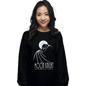 Secret_Shirts Long Sleeve Shirts, Unisex / Small / Black Moon Knight The Animated Series