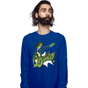 Secret_Shirts Long Sleeve Shirts, Unisex / Small / Royal Blue Super Lawyer