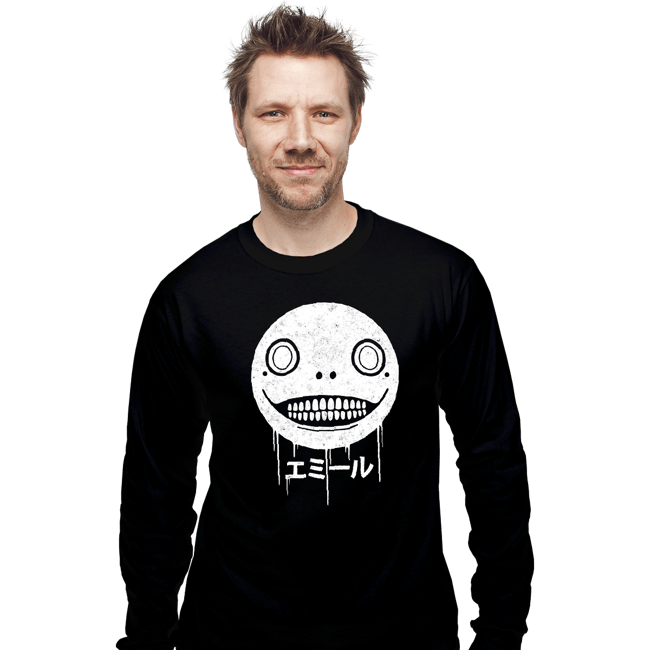 Shirts Long Sleeve Shirts, Unisex / Small / Black Emil