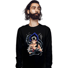Load image into Gallery viewer, Secret_Shirts Long Sleeve Shirts, Unisex / Small / Black Shadow Dragon
