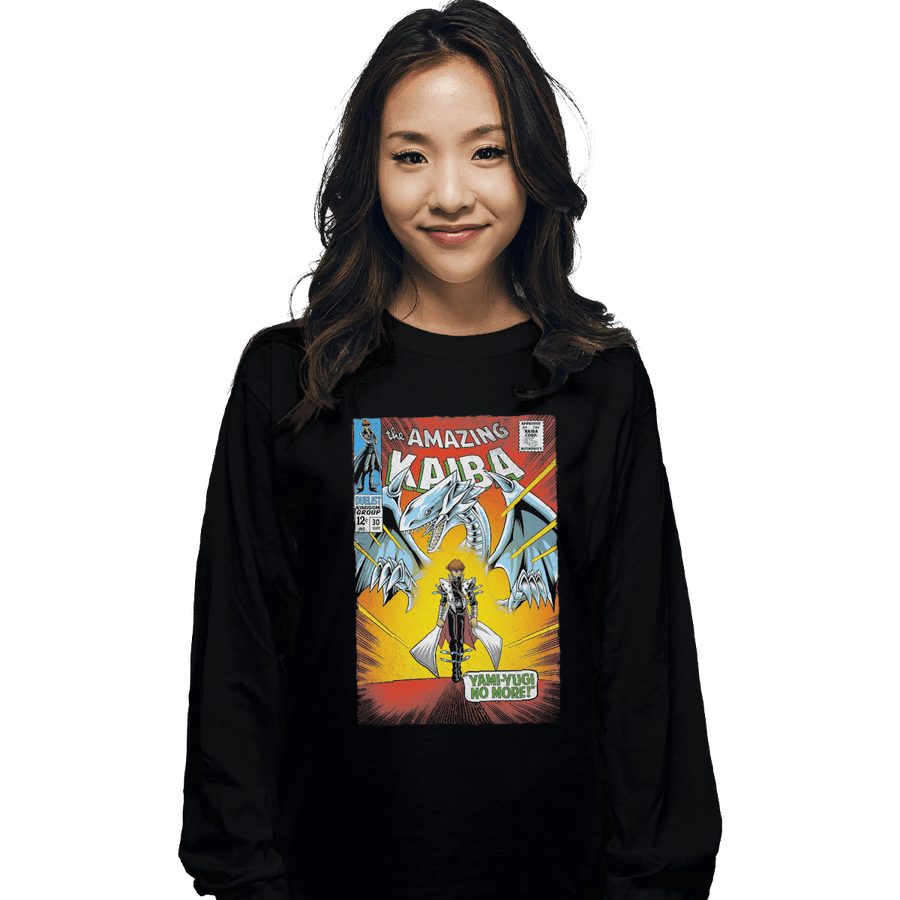 Shirts Long Sleeve Shirts, Unisex / Small / Black The Amazing Kaiba