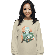 Load image into Gallery viewer, Shirts Long Sleeve Shirts, Unisex / Small / Natural Ukiyo Zelda
