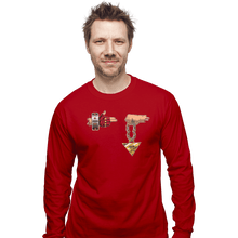 Load image into Gallery viewer, Shirts Long Sleeve Shirts, Unisex / Small / Red Run The Duels
