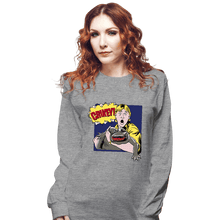 Load image into Gallery viewer, Daily_Deal_Shirts Long Sleeve Shirts, Unisex / Small / Sports Grey Pop Crikey!
