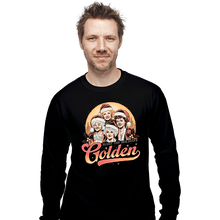 Load image into Gallery viewer, Daily_Deal_Shirts Long Sleeve Shirts, Unisex / Small / Black Golden Holidays
