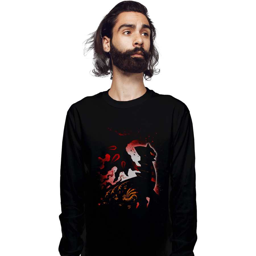 Shirts Long Sleeve Shirts, Unisex / Small / Black Power Of Antimatter