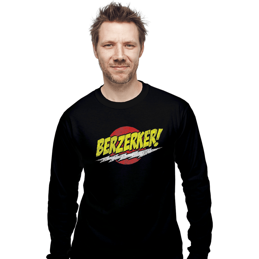 Shirts Long Sleeve Shirts, Unisex / Small / Black Berzerker