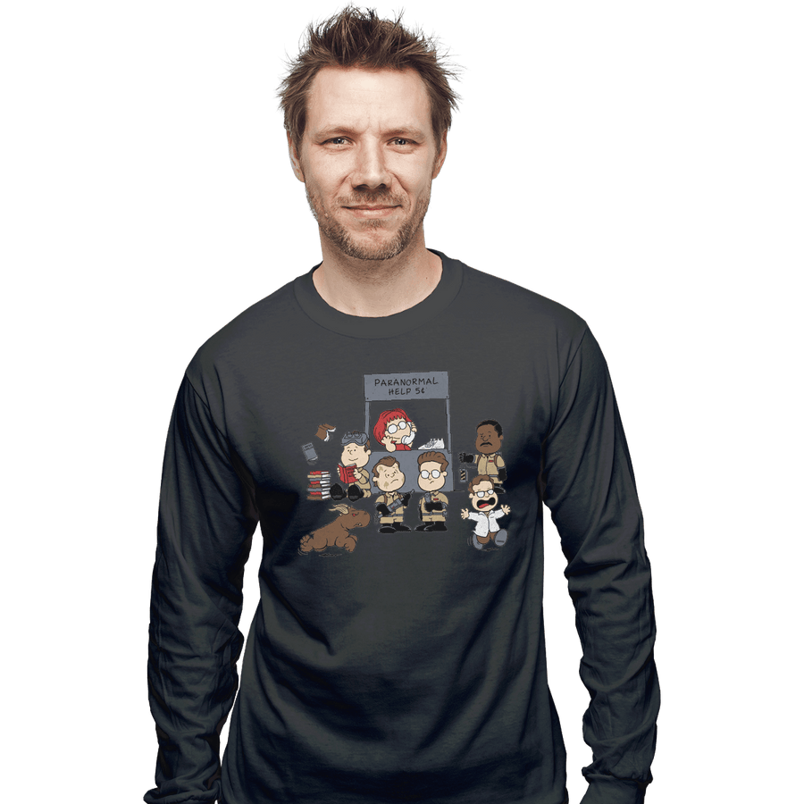 Shirts Long Sleeve Shirts, Unisex / Small / Charcoal The Busters Are In