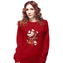 Load image into Gallery viewer, Shirts Long Sleeve Shirts, Unisex / Small / Red Nap Time
