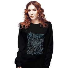 Load image into Gallery viewer, Shirts Long Sleeve Shirts, Unisex / Small / Black Dragon Hunter
