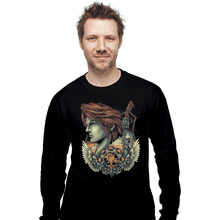 Load image into Gallery viewer, Shirts Long Sleeve Shirts, Unisex / Small / Black Emblem Of The Lion
