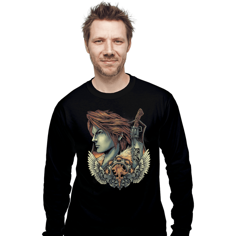 Shirts Long Sleeve Shirts, Unisex / Small / Black Emblem Of The Lion