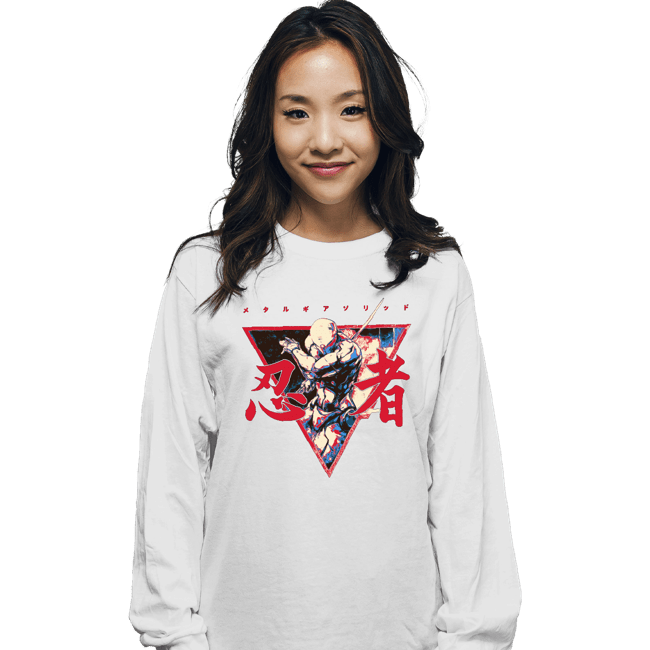 Secret_Shirts Long Sleeve Shirts, Unisex / Small / White The Fox