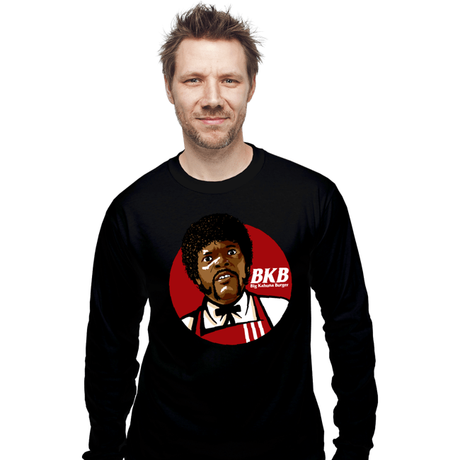 Daily_Deal_Shirts Long Sleeve Shirts, Unisex / Small / Black BKB - Big Kahuna Burger