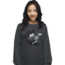Load image into Gallery viewer, Secret_Shirts Long Sleeve Shirts, Unisex / Small / Charcoal Robot&#39;s Problem

