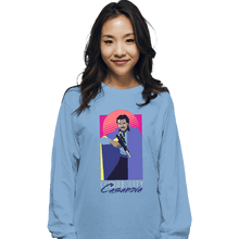 Load image into Gallery viewer, Daily_Deal_Shirts Long Sleeve Shirts, Unisex / Small / Powder Blue Cloud City Casanova
