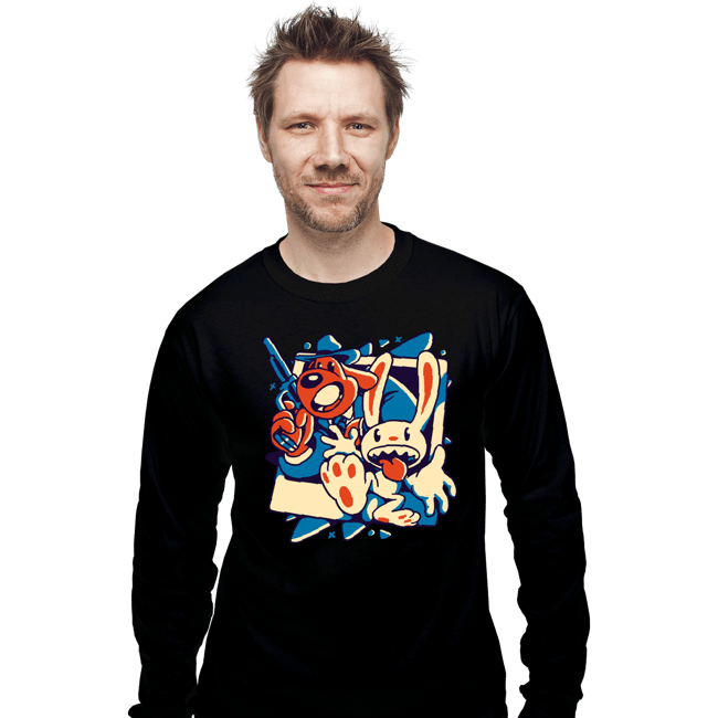 Daily_Deal_Shirts Long Sleeve Shirts, Unisex / Small / Black The Freelance Police