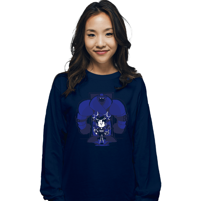 Shirts Long Sleeve Shirts, Unisex / Small / Navy Mr Suprise