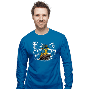 Daily_Deal_Shirts Long Sleeve Shirts, Unisex / Small / Sapphire The Little Merman